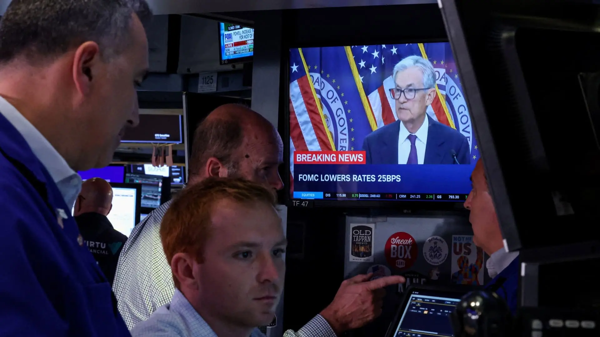 Stoxx 600 FTSE CAC DAX Fed faiz endirimi